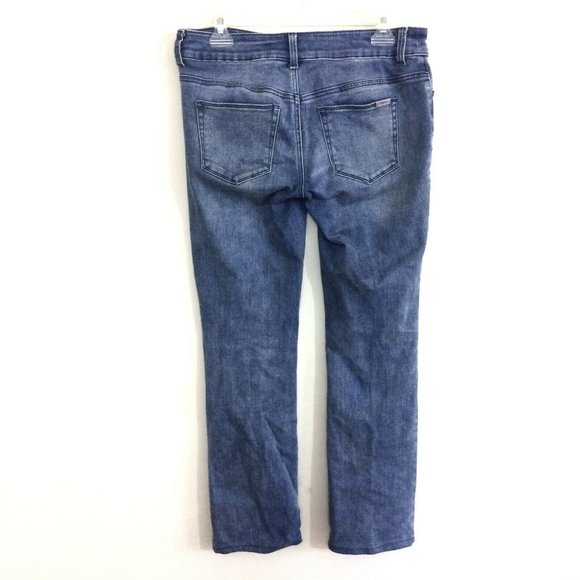 Chico's So Slimming Women's Jeans Size 00 = US 2 Straight Leg 31x28.5" Med. Wash - Picture 3 of 6